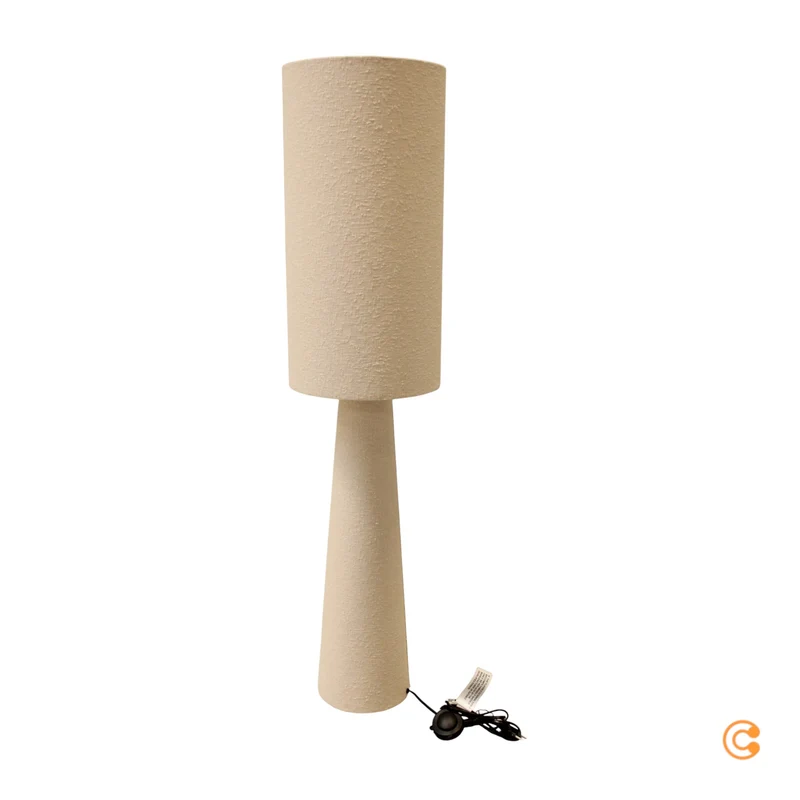 B-Ware KARE DESIGN Stehleuchte Stehlampe Marleen Boucle beige Stahl LED SIEHE TEXT/FOTO