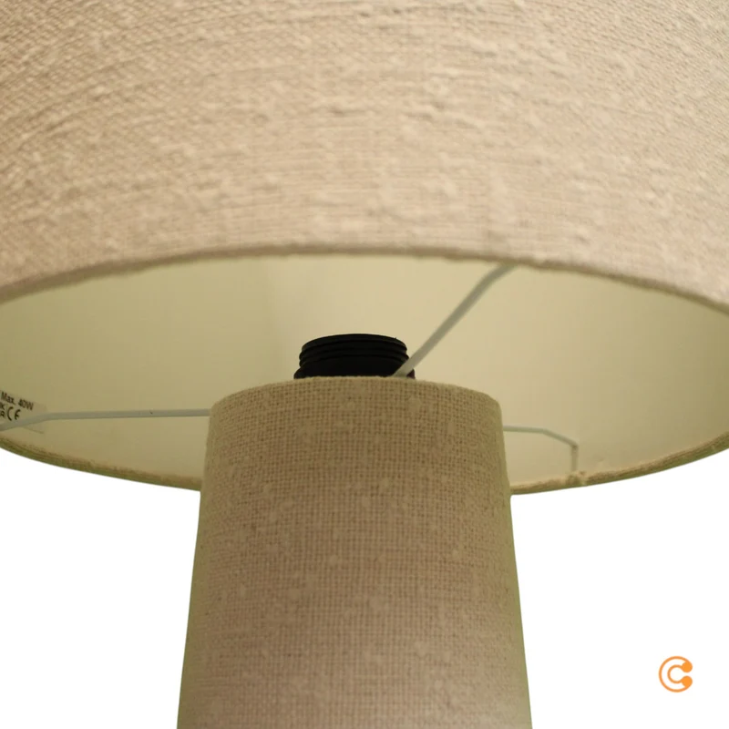 B-Ware KARE DESIGN Stehleuchte Stehlampe Marleen Boucle beige Stahl LED SIEHE TEXT/FOTO