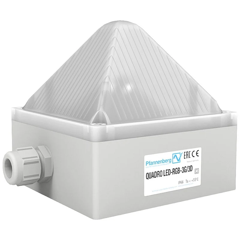 B-Ware Pfannenberg QUADRO LED-RGB-3G/3D LV Leuchte LED RGB414