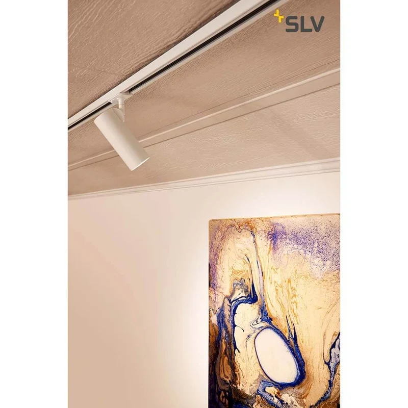 Helia 50 LED Strahler für 1Phasen-Stromschiene 3000K Weiß 35°