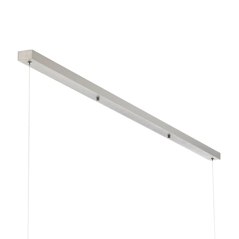 B-Ware Quitani Hängelampe Pendelleuchte LED Lampe schwarz eloxal Aluminium natur