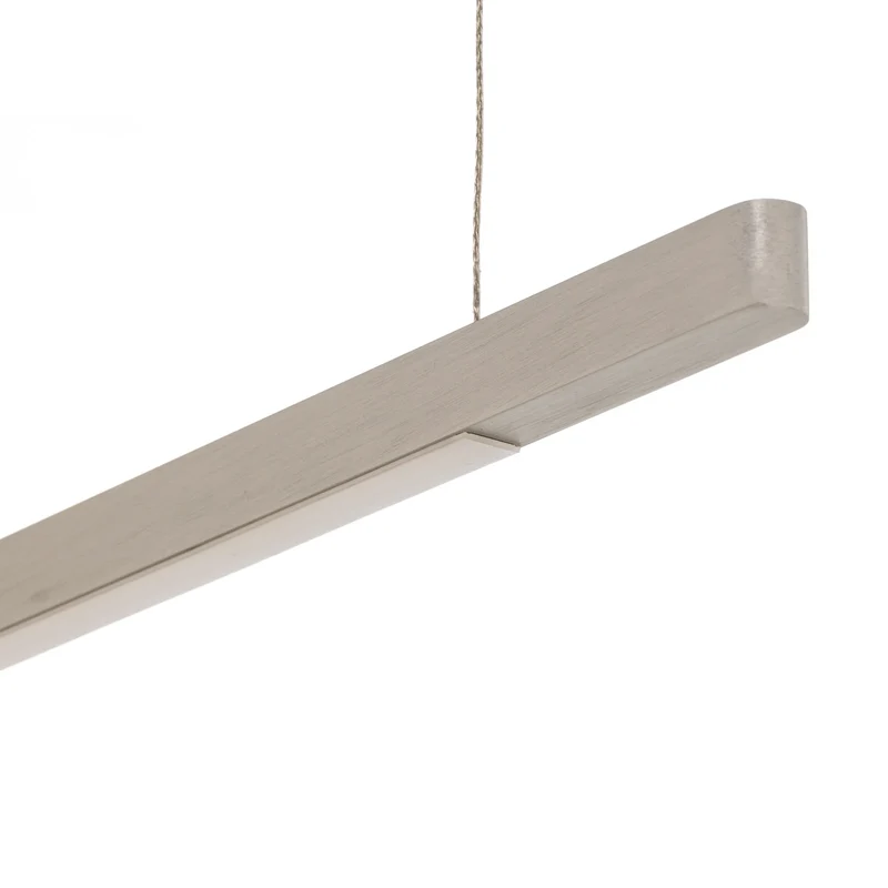 B-Ware Quitani Hängelampe Pendelleuchte LED Lampe schwarz eloxal Aluminium natur