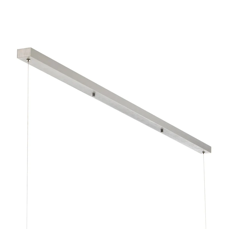 B-Ware Quitani Hängelampe Pendelleuchte LED Lampe schwarz eloxal Aluminium natur