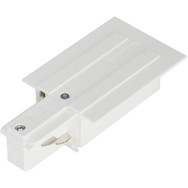 B-Ware EUTRAC 3P Einspeiser Stromschiene Schiene weiss L Hauptanschluss