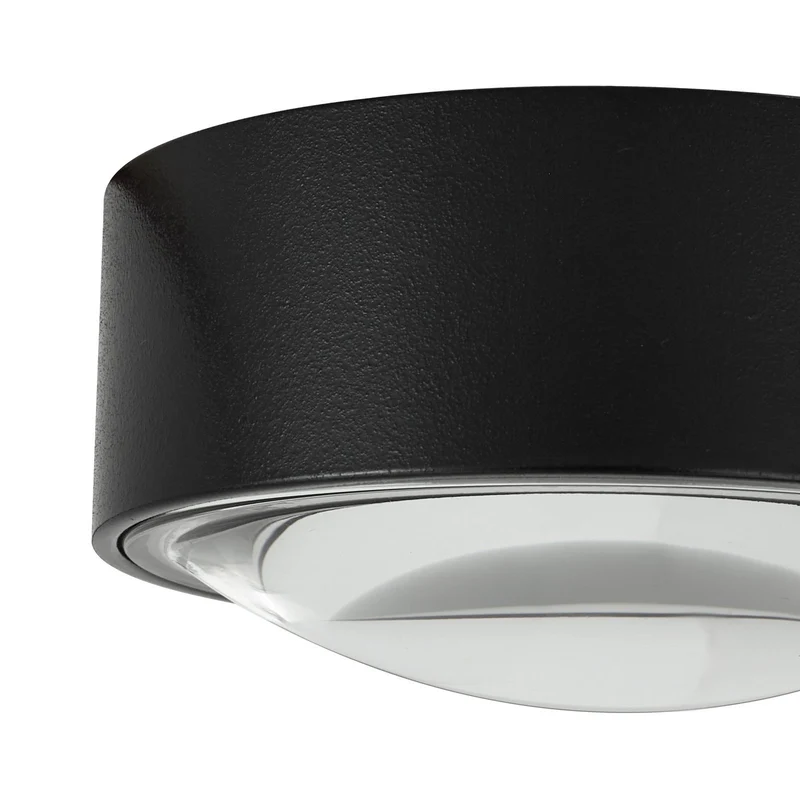 B-Ware Lindby LED Downlight Einbaustrahler Siaka schwarz Metall rund IP65