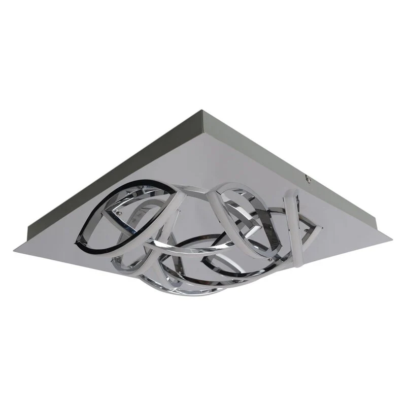 B-Ware Näve LED-Deckenleuchte Lampe Manchester Deckenlampe 9-flg chrom dimmbar