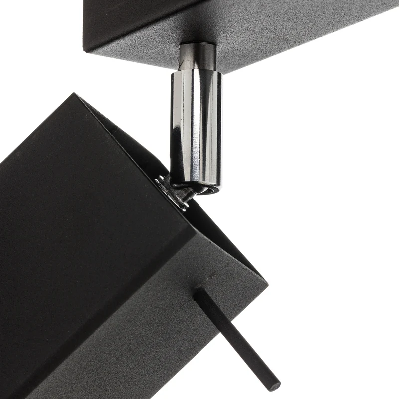 B-Ware Euluna Deckenstrahler Square Deko-Deckenlampe GU10 schwarz vierflammig linear