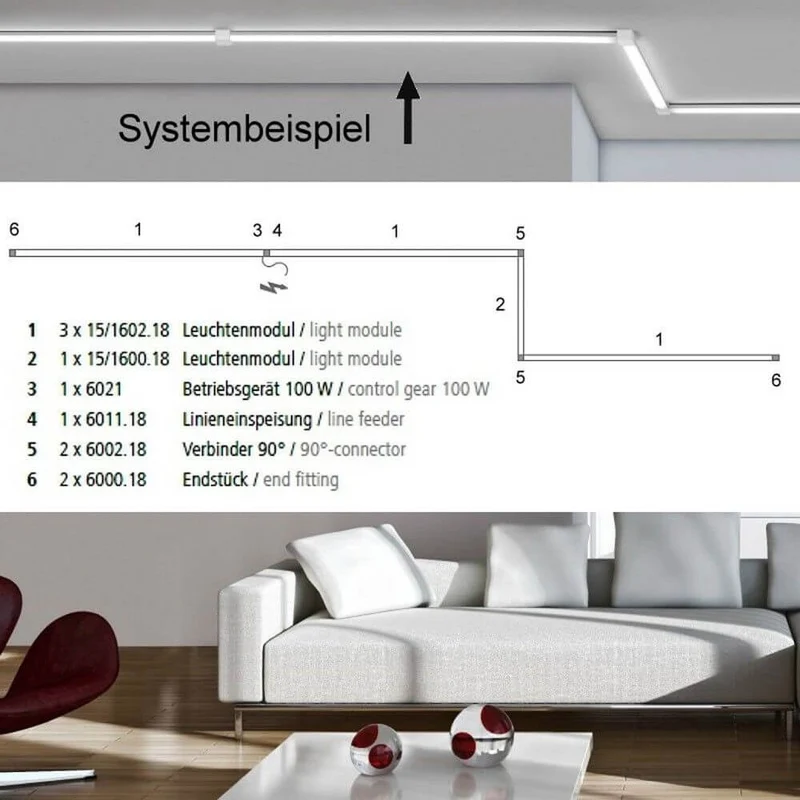 VIGO System Netzteilgehäuse für Endeinspeisung Alu-matt