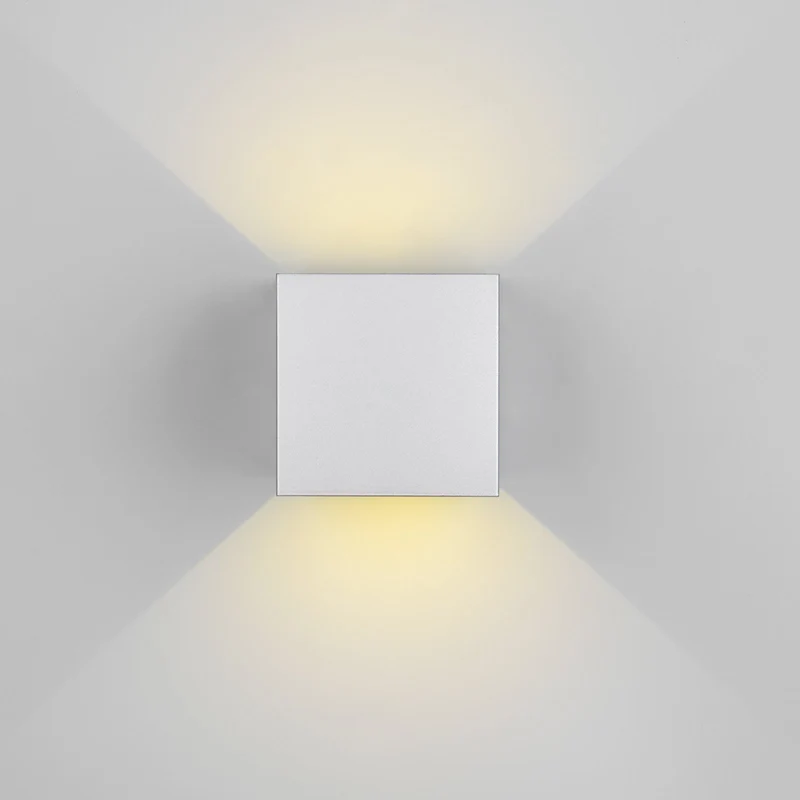 B-Ware Talent Außenwandlampe Wandleuchte LED Sensor titan Metall Bewegungsmelder Schalt