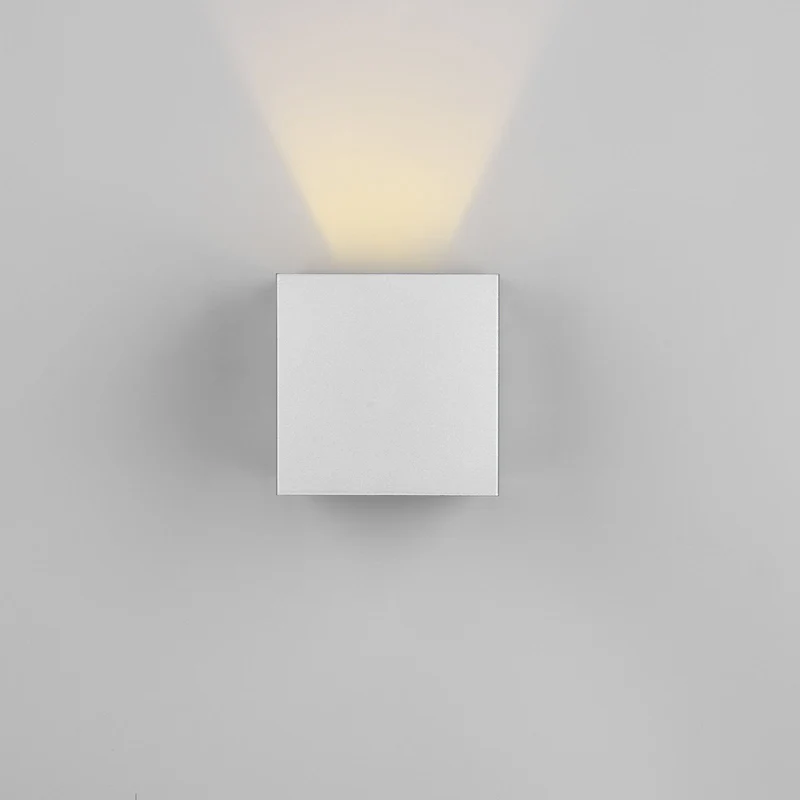 B-Ware Talent Außenwandlampe Wandleuchte LED Sensor titan Metall Bewegungsmelder Schalt