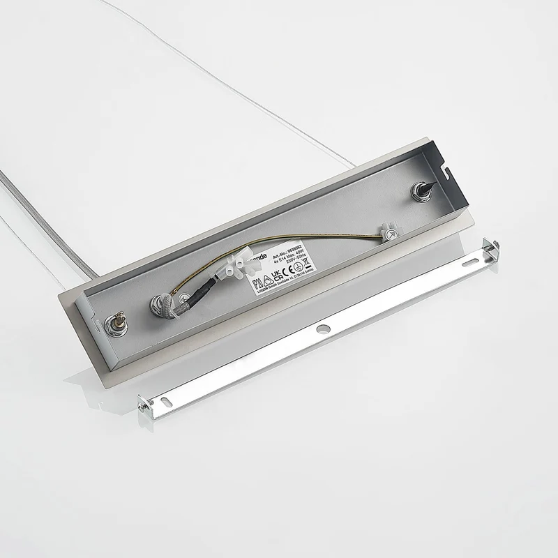 B-Ware Lucande Kaiya Hängeleuchte Leuchte Lampe Hängelampe Glas vierflammig