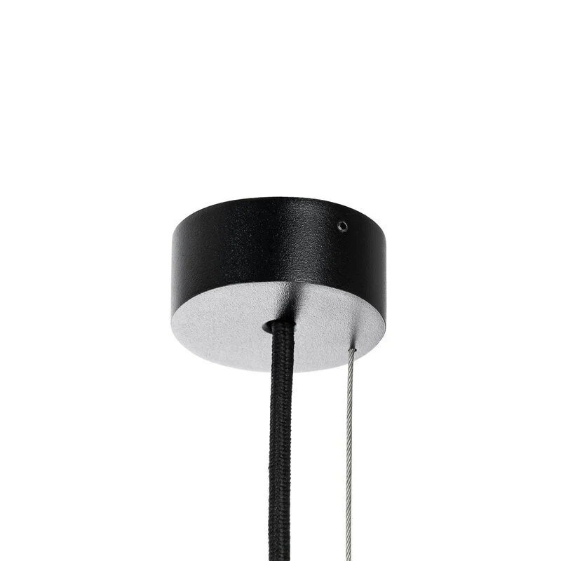 B-Ware Arcchio Hängeleuchte Pendelleuchte Brinja schwarz 120 cm 5 flg GU10