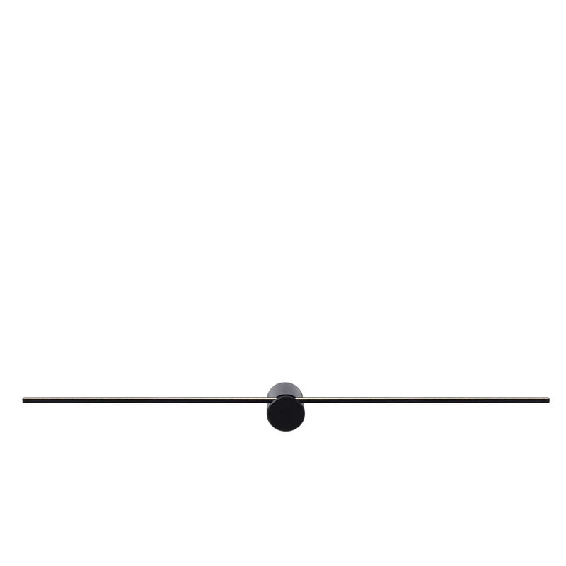 B-Ware Lucide LED Wandleuchte Wandleuchte Licht Mizar 90 cm schwarz Aluminium IP44
