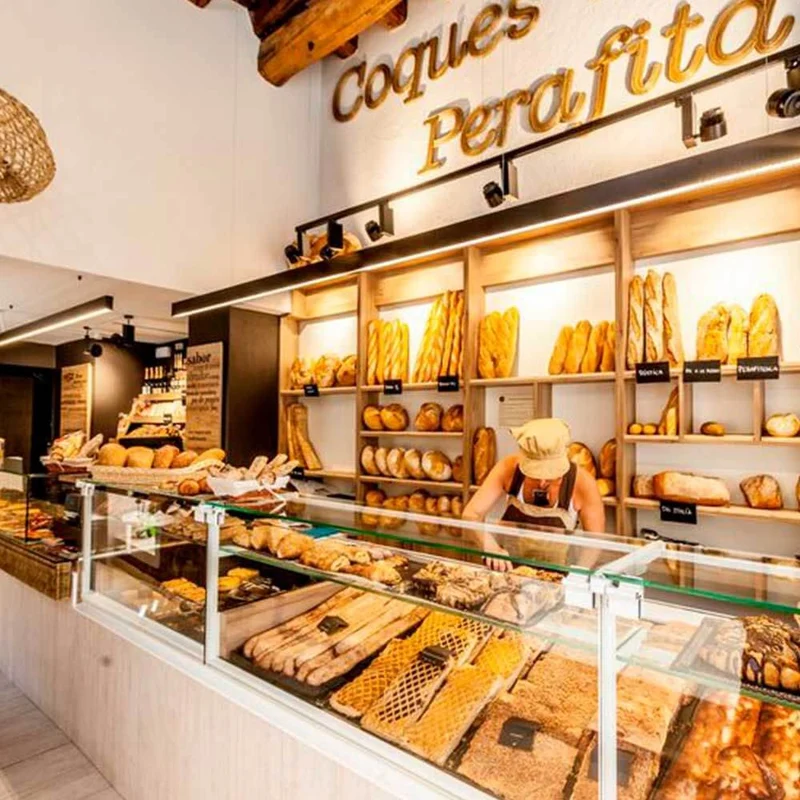 3-Phasen Bäckerei LED Strahler Brot 2900lm 2700K Warmweiß