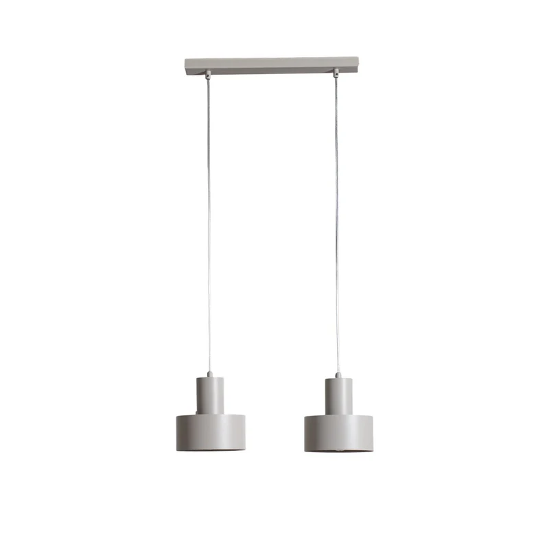 B-Ware SIGMA Deckenleuchte taupe dimmbar Stahl 42 cm modernes Design 1,68 kg