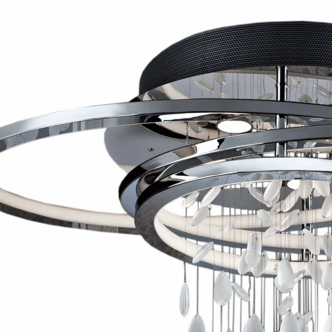 B-Ware Schuller Valencia LED-Deckenleuchte Bruma Kronleuchter Hängeleuchte Lampe 103W
