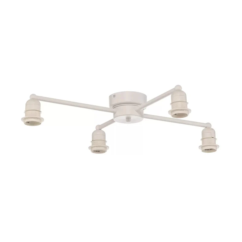 C-Ware Euluna Lodge Deckenleuchte beige Deckenlampe Lampe Leuchte Spot SIEHE TEXT/FOTO