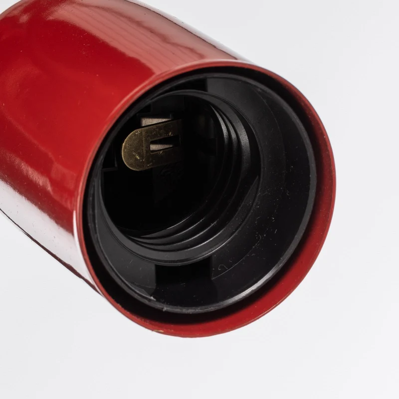 B-Ware HELAM Deckenleuchte Lampe Cambridge schwarz rot 4-flg E27 Eisen Wohnbeleuchtung