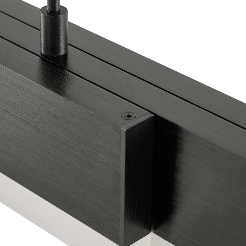 B-Ware Lucande LED Hängeleuchte Pendelleuchte Torven schwarz CCT ausziehbar