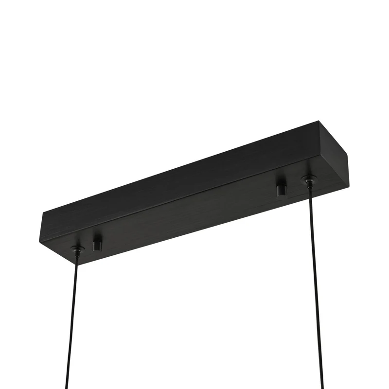 B-Ware Lucande LED Hängeleuchte Pendelleuchte Torven schwarz CCT ausziehbar