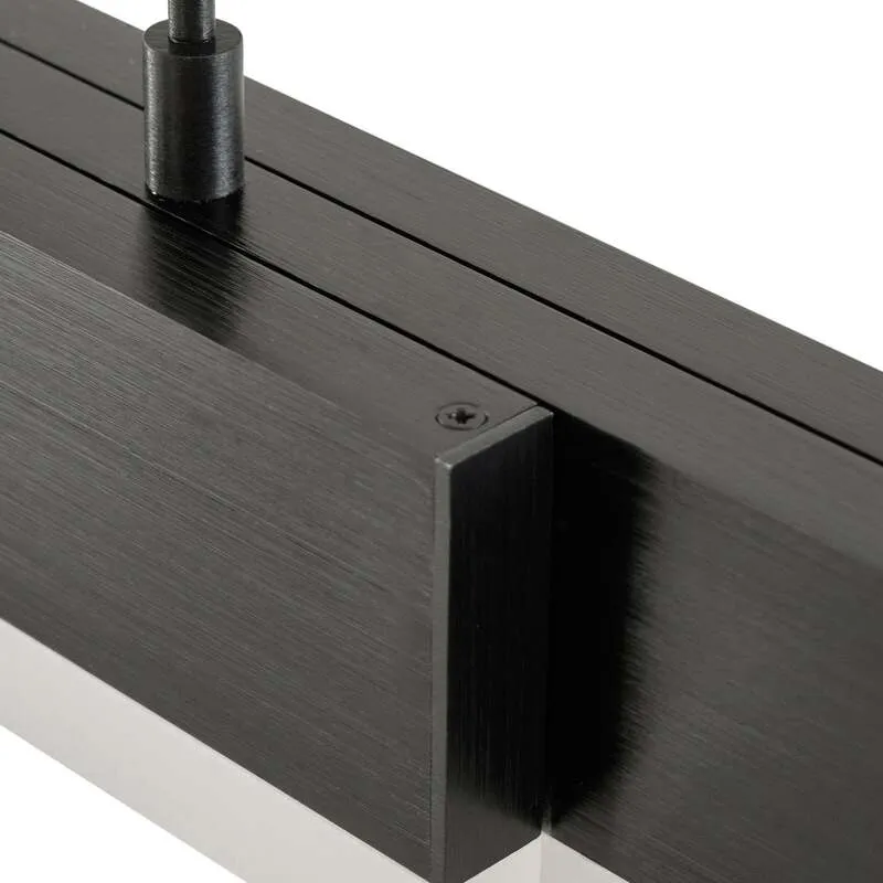 B-Ware Lucande LED Hängeleuchte Pendelleuchte Torven schwarz CCT ausziehbar