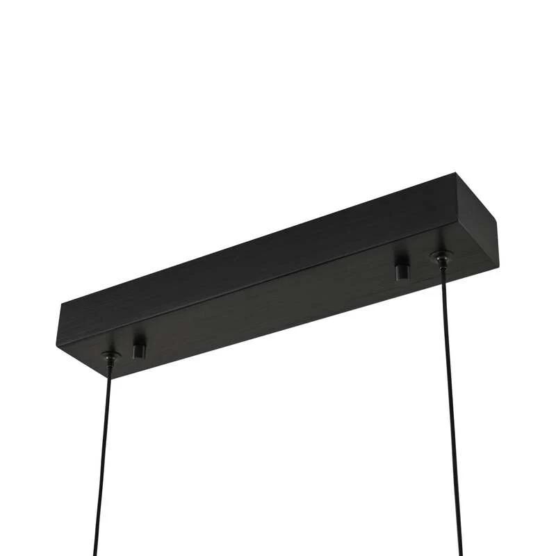 B-Ware Lucande LED Hängeleuchte Pendelleuchte Torven schwarz CCT ausziehbar