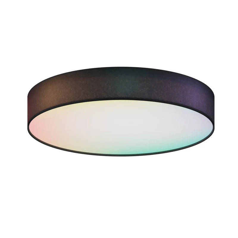 B-Ware Calex LED-Deckenleuchte Leuchte Smart RGBW Ø 40 cm dimmbar Fabric