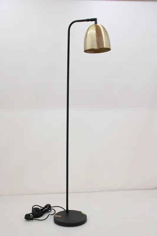 B-Ware Stehlampe Tattoo 4091 Leuchte Lampe gold antik schwarz Metall SIEHE TEXT/FOTO