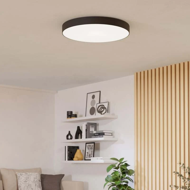 B-Ware EGLO Deckenlampe Leuchte Smart-LED Gallizzi-Z schwarz Ø69cm