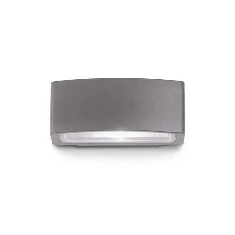 B-Ware Ideallux Außenwandlampe Wandlicht Leuchte Ideallux Andromeda Aluminium 22 cm