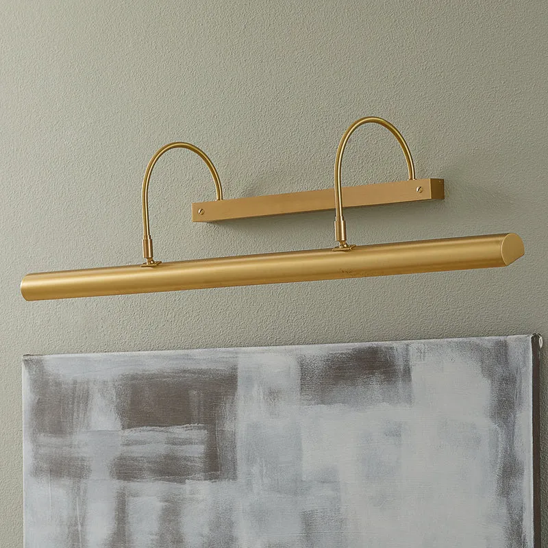 B-Ware Knapstein Bilderleuchte Wandlampe PICTURE Bilderlampe messing matt Lampenlicht