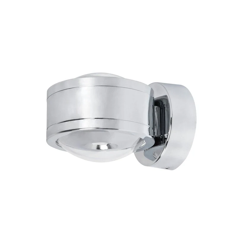B-Ware MEGATRON Wandleuchte Wandlampe LED chrom Due Punto Badezimmer Metall Kunststoff