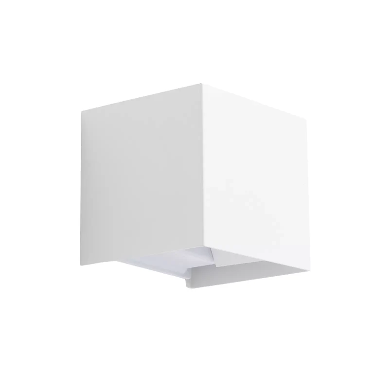 B-Ware ELC Ildaria Außenwandleuchte weiß Wandlampe Lampe Leuchte Wandleuchte G9 Spot
