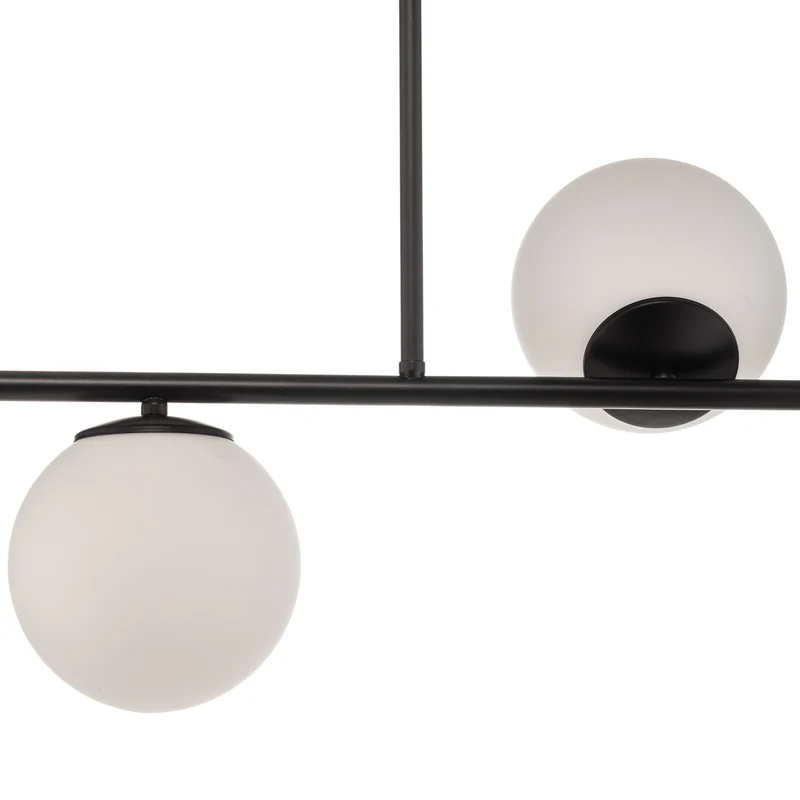 B-Ware Euluna Deckenlampe Deckenleuchte Lampe Leuchte Kabo schwarz vierflammig