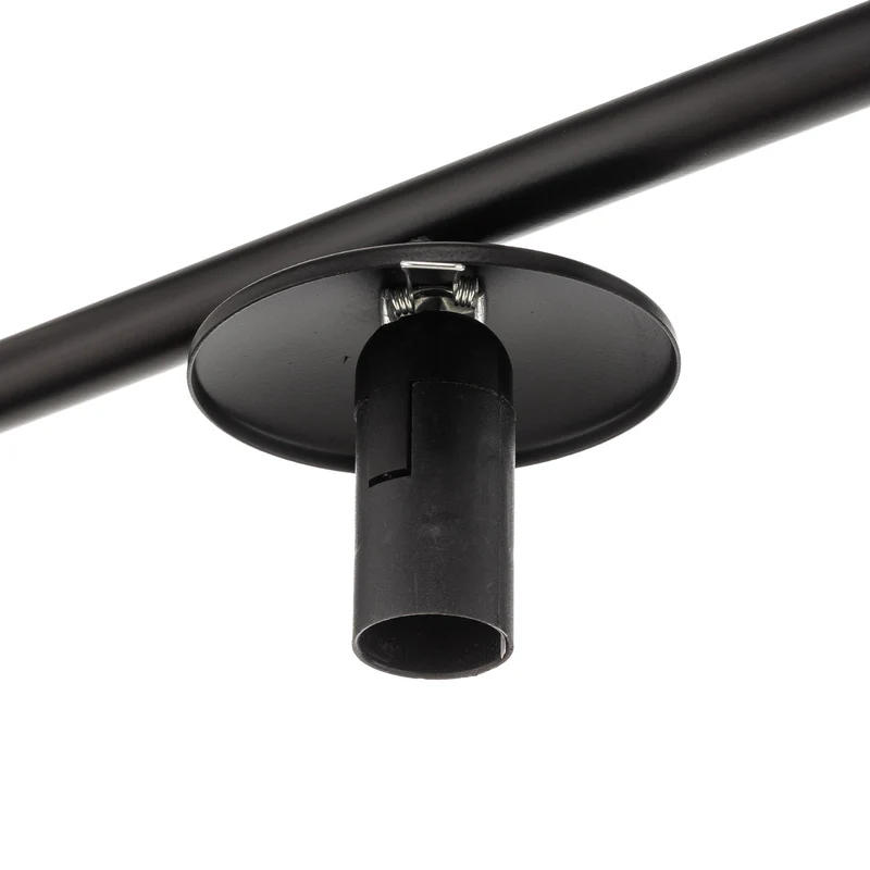 B-Ware Euluna Deckenlampe Deckenleuchte Lampe Leuchte Kabo schwarz vierflammig