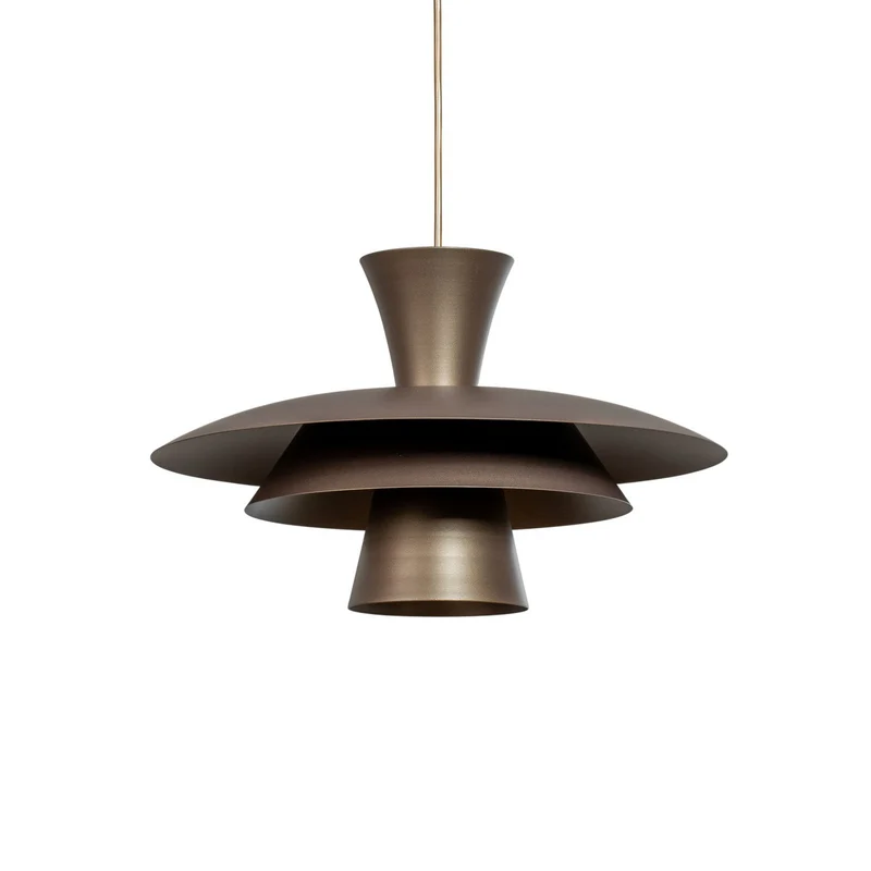 B-Ware Hängeleuchte Plato Pendelleuchte Titan Stahl Lampe E27 LED Wohnzimmer Esszimmer