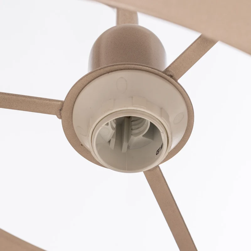 B-Ware Euluna Deckenleuchte Lampe Tornado Deckenbeleuchtung beige 3-flammig Metall