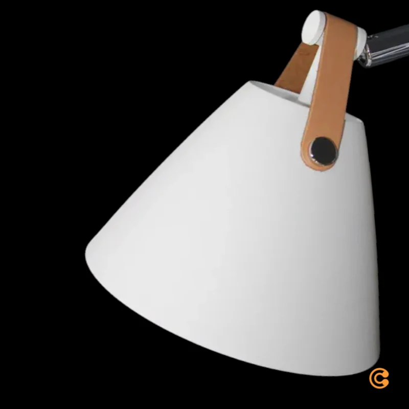 B-Ware DFTP by Nordlux Wandleuchte Strap mit Lederriemen weiß Wandleuchte Bilderleuchte