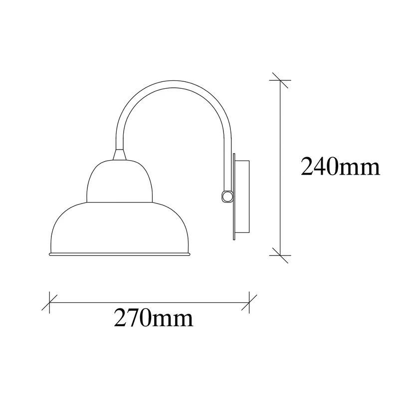 B-Ware Opviq Wandleuchte Berceste 180-A Wandleuchte Lampe gold Wandmontage