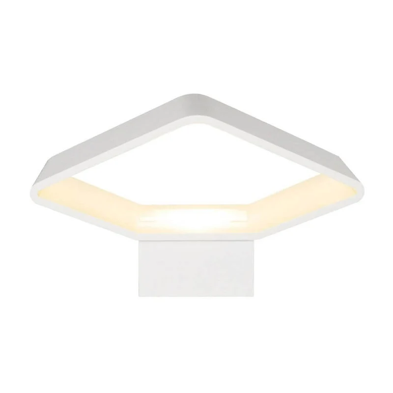 CARISO LED Wandleuchte 2 Weiß 7,5W LED 3000K