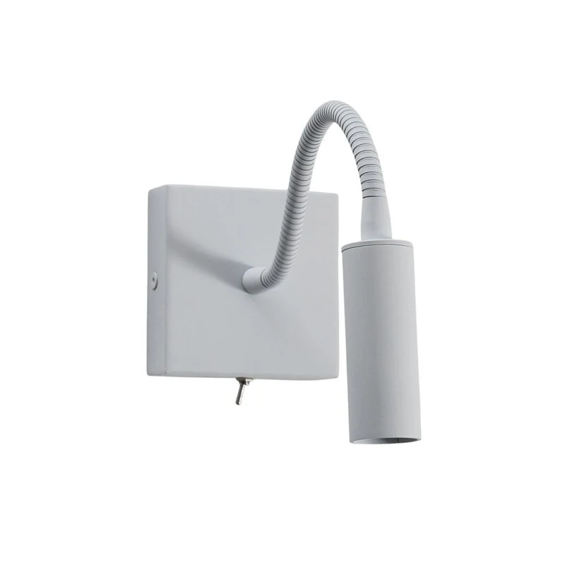 B-Ware Argon Wandlampe Ojos Leselampe weiß verstellbar 33 cm G9