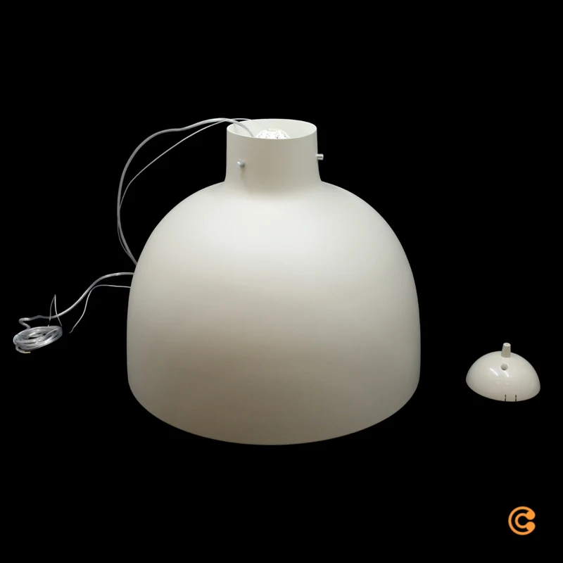 B-Ware Kartell Hängeleuchte Pendelleuchte Bellissima Lampe taupe matt Polymer E27 LED