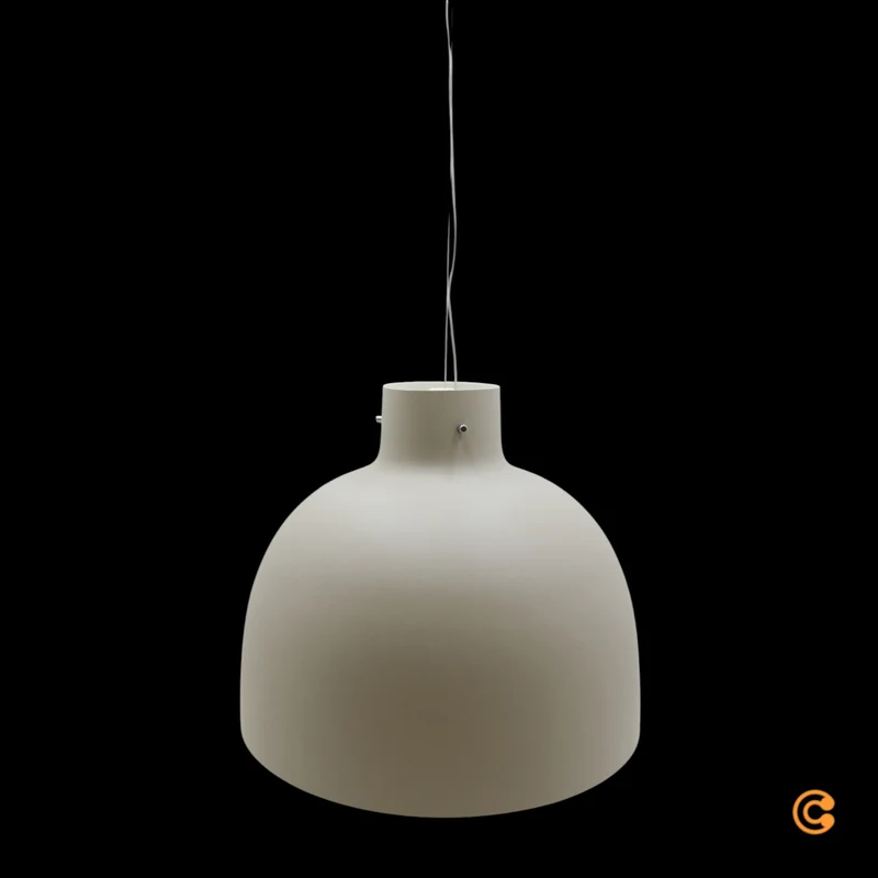 B-Ware Kartell Hängeleuchte Pendelleuchte Bellissima Lampe taupe matt Polymer E27 LED