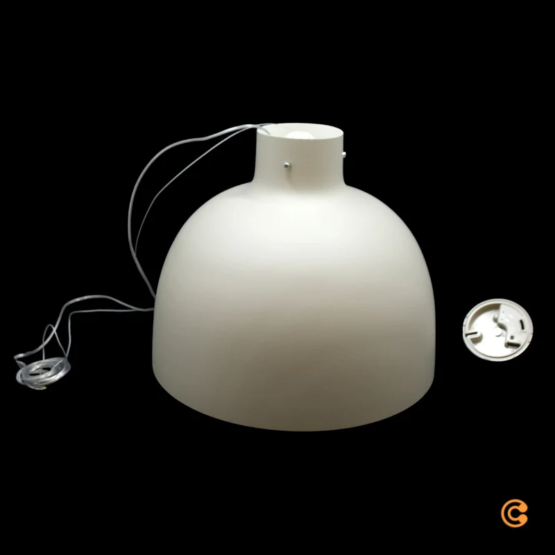 B-Ware Kartell Hängeleuchte Pendelleuchte Bellissima Lampe taupe matt Polymer E27 LED