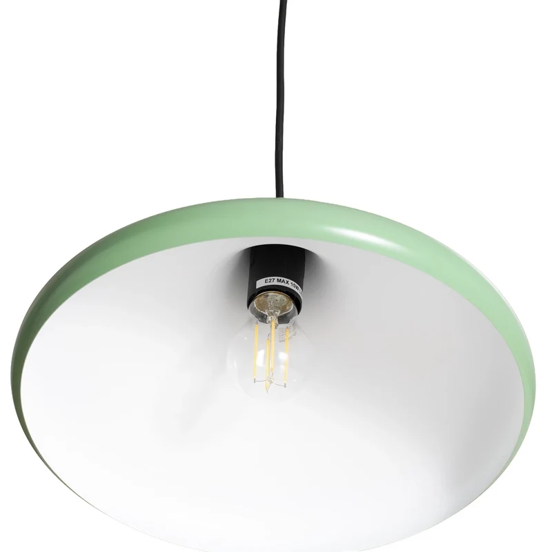 B-Ware Hängeleuchte Pendelleuchte Eysan mintgrün Metall Lampe Esszimmer Ø 35 cm E27 LED