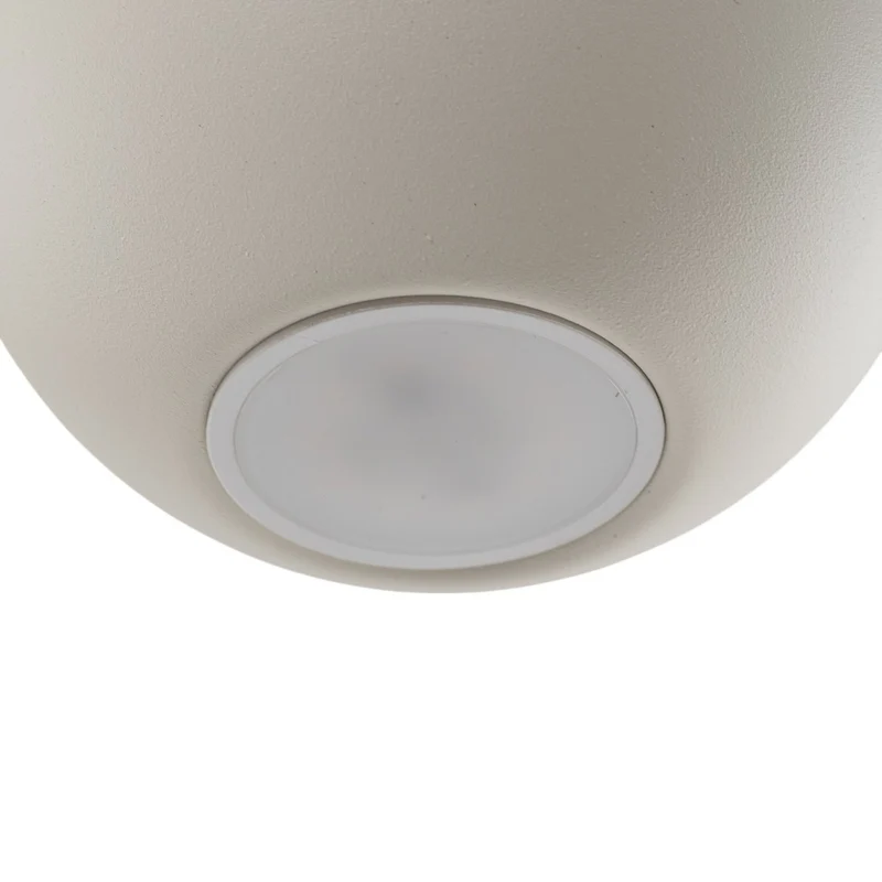B-Ware Midway Hängeleuchte Pendelleuchte Deckenlampe sand Metall GU10 Lampe Leuchte