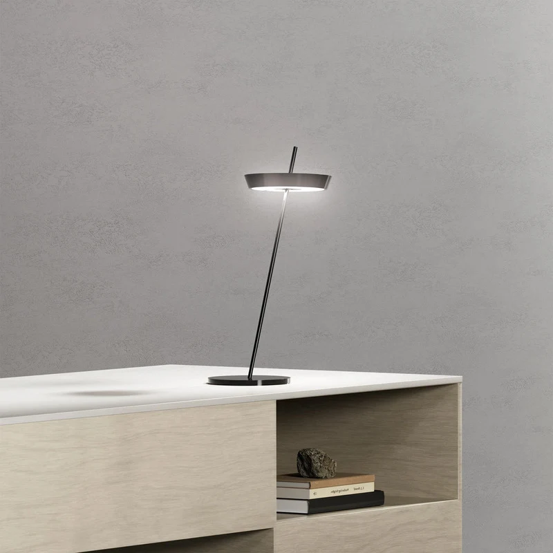 B-Ware Sigor Tischlampe Tischleuchte LED Akku Mahina schwarz Aluminium dimmbar CCT 3986