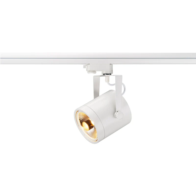 B-Ware SLV Strahler Spot Euro für 3-Phasen-Schiene mit Adapter weiß Strahler ES111