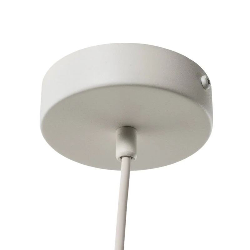 B-Ware Hängeleuchte Pendelleuchte GAMBIT cremeweiß Metall Lampe Ø10cm GU10 LED