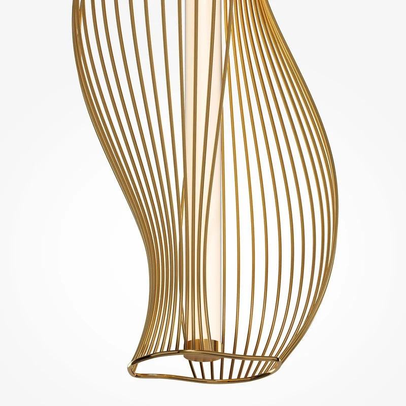 B-Ware Maytoni Luminosa Shadows Of The Past Modern Wire Frame Pendant Ceiling Light